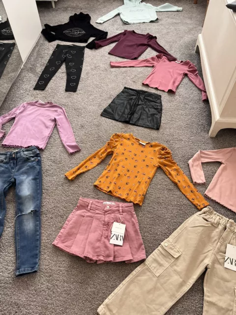 Bundle Girls Autumn/Winter Clothes Age 5-6 Years Some BNWT Zara Next Firetrap