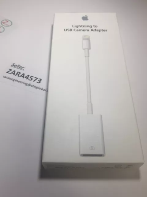 Apple Lightning auf USB Kamera Adapter MD821AM/A für iPad Air 1/2, Mini 1/2/3/4