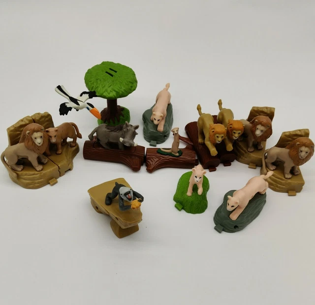 (13) 2019 Disney The Lion King McDonalds Toy Figures Set with Duplicates