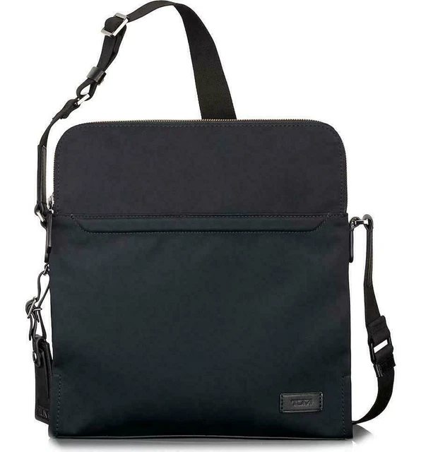 Tumi 5443327 Harrison Stratton Black Nylon Crossbody Shoulder Bag