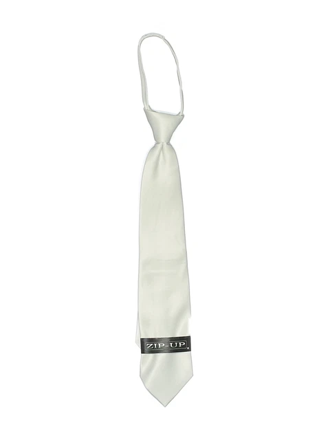Umo Lorenzo Boys White Necktie 5
