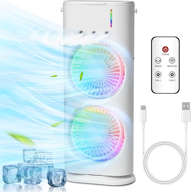 Condizionatore Portatile Dodi - Multifunzione: Ventilatore, Deumidificatore E Riscaldatore - Foto 6