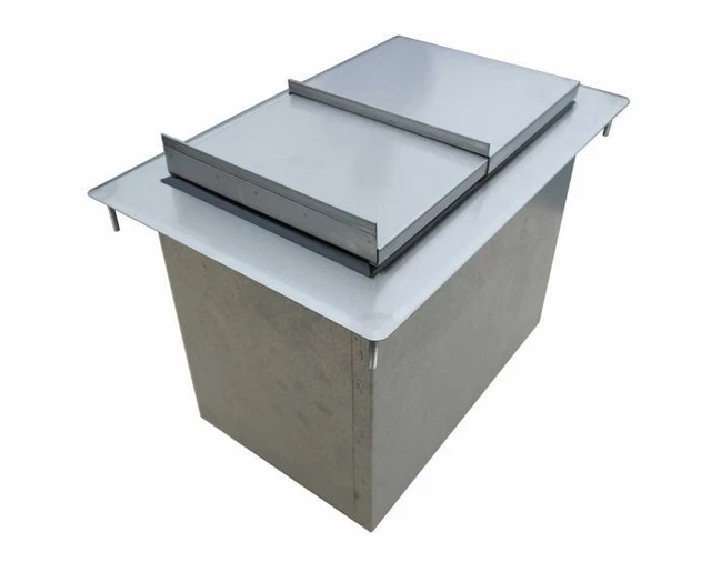 Kratos 32L-001 18x12 Drop-In Ice Bin with Slide Cover