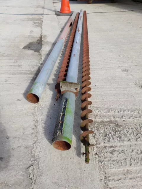 Grain Auger 100mm  x 2  3.6meter and 4.5 meter