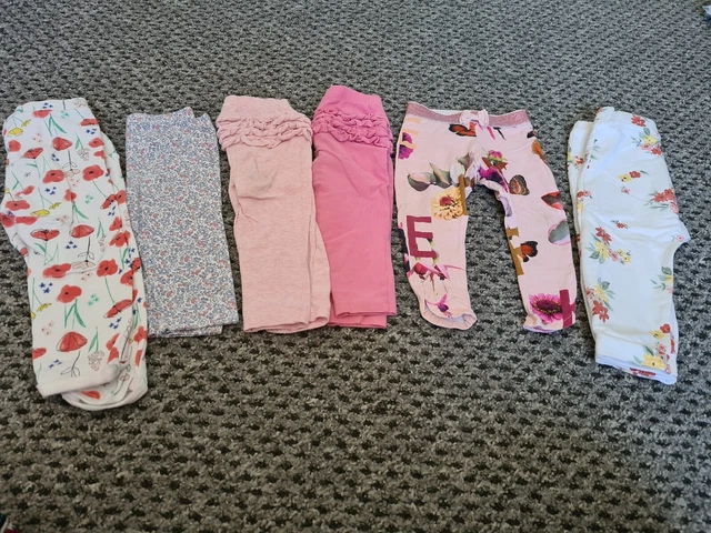 Girls Leggings Bundle 12-18 Months