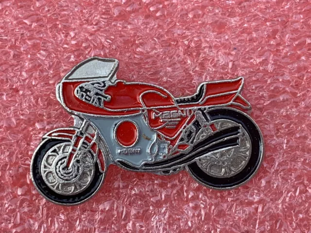 T36 Pins Moto MAGNI MV AUGUSTA Italie 1984 Motorcycle Motorrad Vintage lapel pin