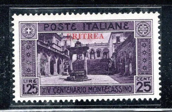 Italy Colonies Italian Eritrea Europe  Stamps Overprint Mnh Lot 282Ac