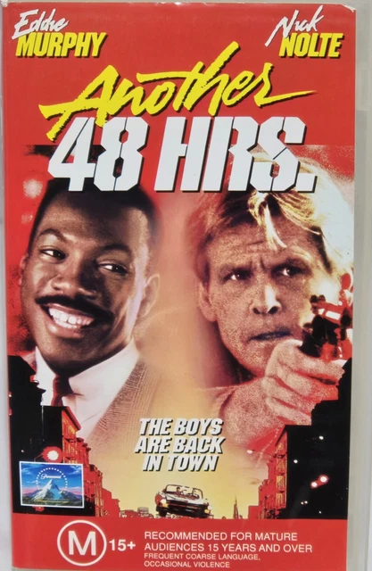 ANOTHER 48 HRS. Movie on VHS - Eddie Murphy / Nick Nolte (PAL, 1990 ...