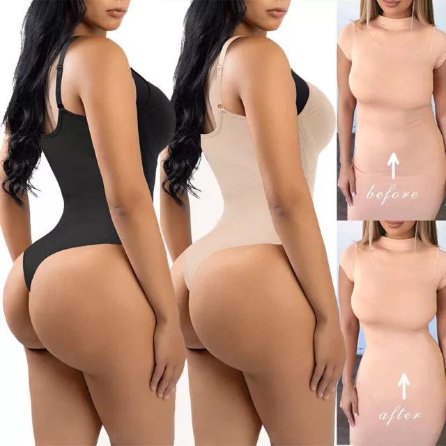 Women Fajas Open Bust Body Shaper Firm Tummy Control Shapewear