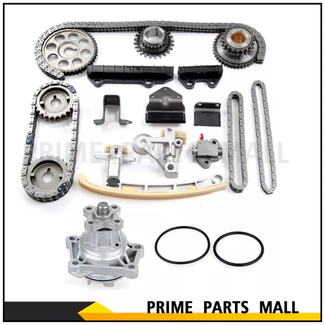 Timing Chain Kit+Water Pump for Suzuki Grand Vitara 1999-2006 2.7L V6 GAS DOHC