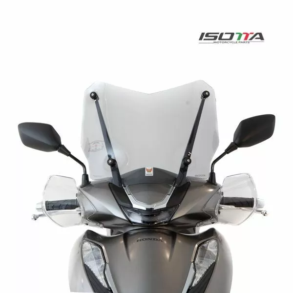 Isotta Pare-Brise Sportif Fumée Clair Honda Sh 125I 2020 2021 2022 2023