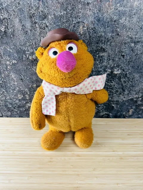 Vintage 1976 Fisher Price Fozzie Bear Hat Muppets Plush Jim Henson 851