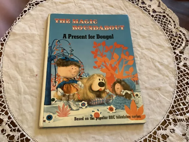 Vintage The Magic Roundabout Original 1967 Book - A Present for Dougal H/back GC