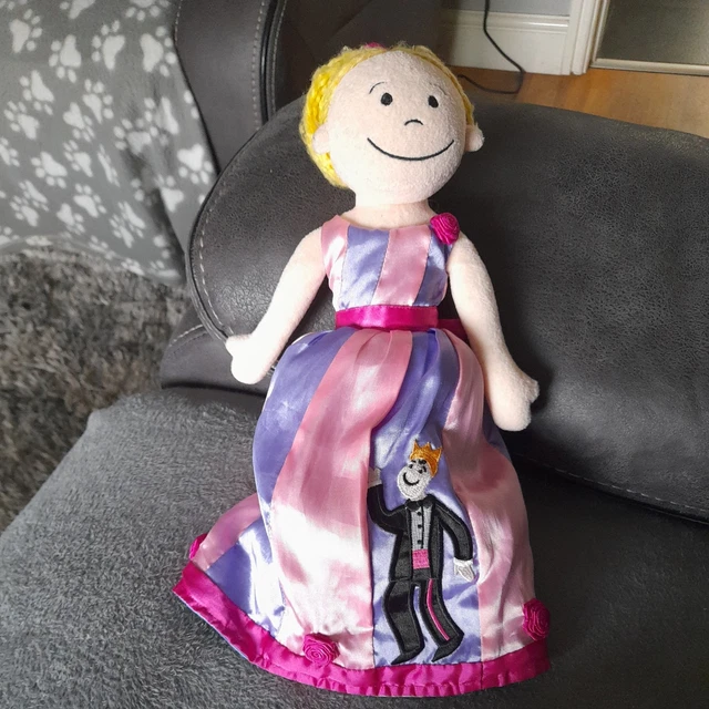 RARE RETIRED JELLYCAT Fairytale Folk Sleeping Beauty Reversible Rag ...