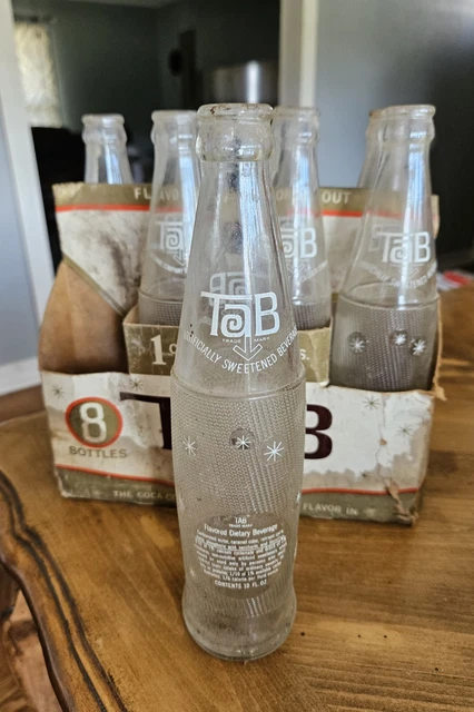 8 Pack TAB SODA MCM STARBURST GLASS