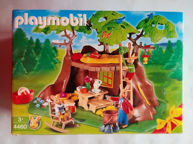 Playmobil OSTERHASEN-BAUMHAUS 4460 - vollständig - TOP Zustand