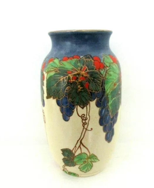 Very Rare Royal Doulton Seriesware Vase - Grape Vines C D5849 - Excellent !!