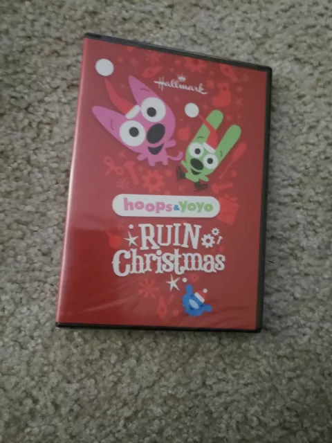 Hoops & and Yoyo Ruin Christmas DVD Hallmark Brand New Factory Sealed