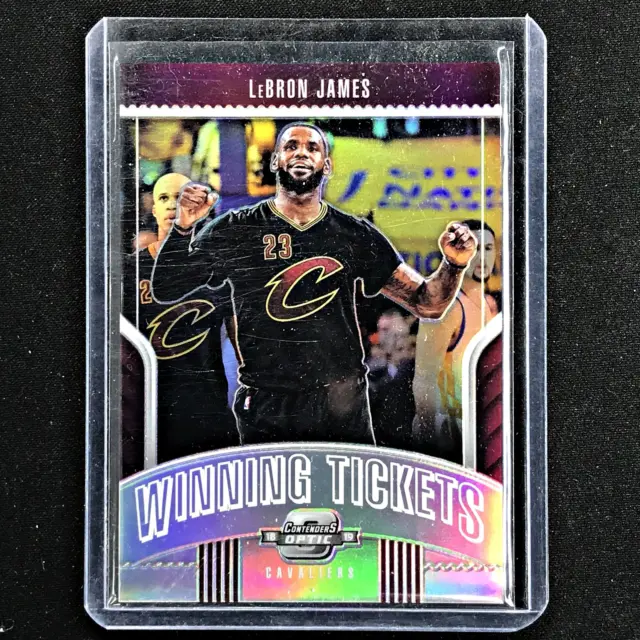 2018-19 Contenders Optic LEBRON JAMES Winning Tickets Silver #20