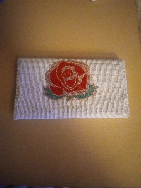 Hand-made Native American Beaded Check Book Holder