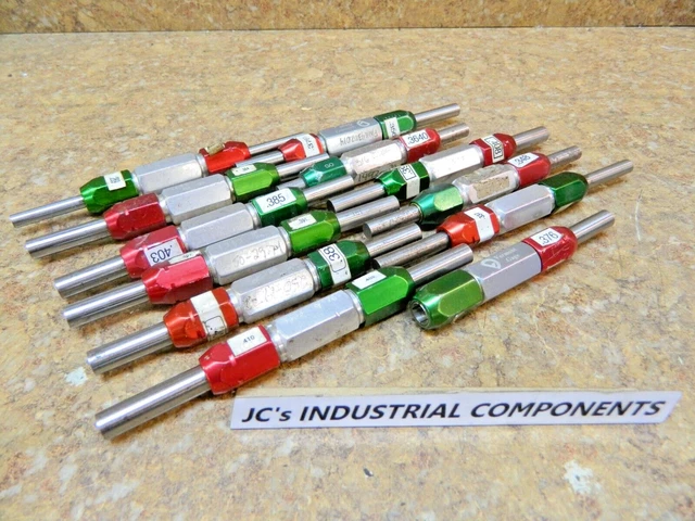 12 pcs, GO / NO GO Gage Pin Holders  .289 to .408 dia.