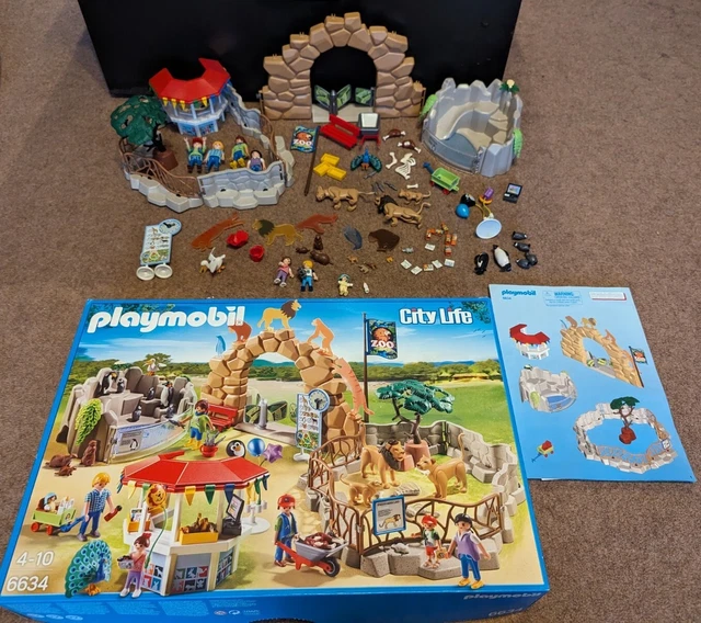 PLAYMOBIL 6634 CITY Life Large City Zoo. Boxed Set £20.00 PicClick UK