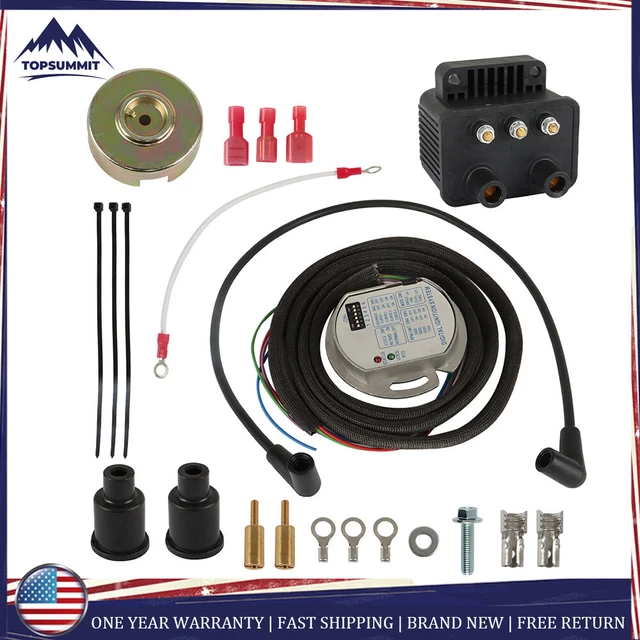 thumbnail image 2 of 53-660 Programmable Single Fire Ignition Kit For Shovelhead, EVO, Big Twin XL – Genrics 2 of 5