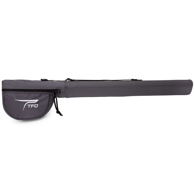 Temple Fork Outfitters TFO Fleece Lined Fly Rod and Reel Case Travel Carry