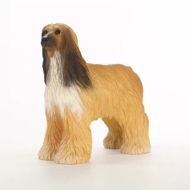 Afghan Hound Figurine Hand Painted Statue