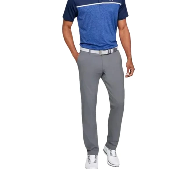 Under armour Uomo Ua Golf Showdown Taper Pantaloni Grigio 1309546