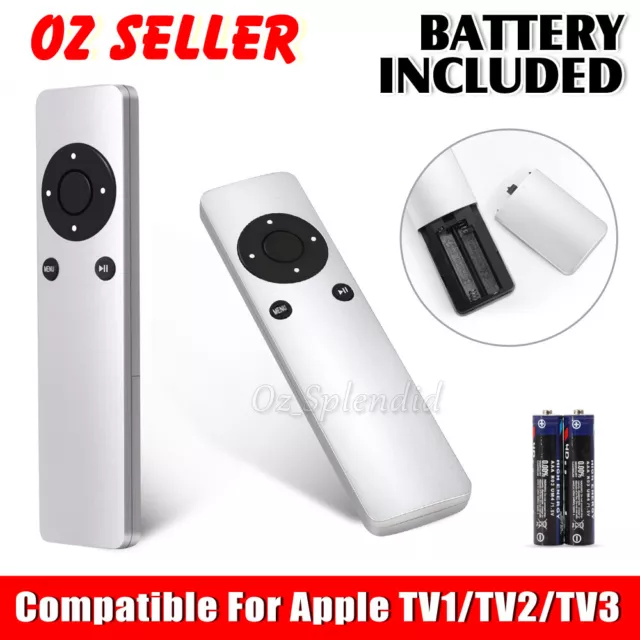 Upgraded Replacement Universal Infrared Remote Control For Apple TV1/TV2/TV3 AU