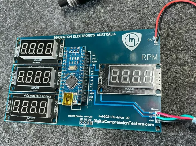 ROTARY ENGINE COMPRESSION tester- rx3, rx4, rx7, 13b, rx8, mazda, rpm  normalised EUR 138,61 - PicClick DE