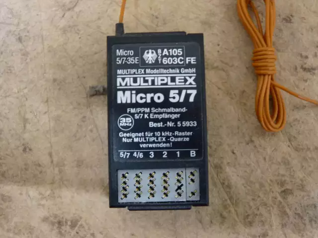 Multiplex Micro 5/7 Receiver Nr.55933 (BOX 79)