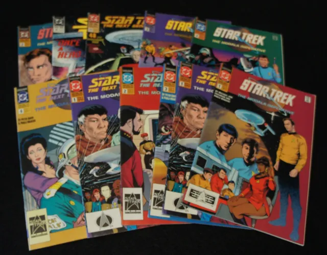 Star Trek & Next Generation 1991 DC Comics in Excellent Condition Lot of 11 NICE