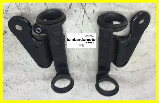 Alchemy Parts Supporti Faro 36-37mm con Forcella Morsetti per Moto - CNC Alluminio