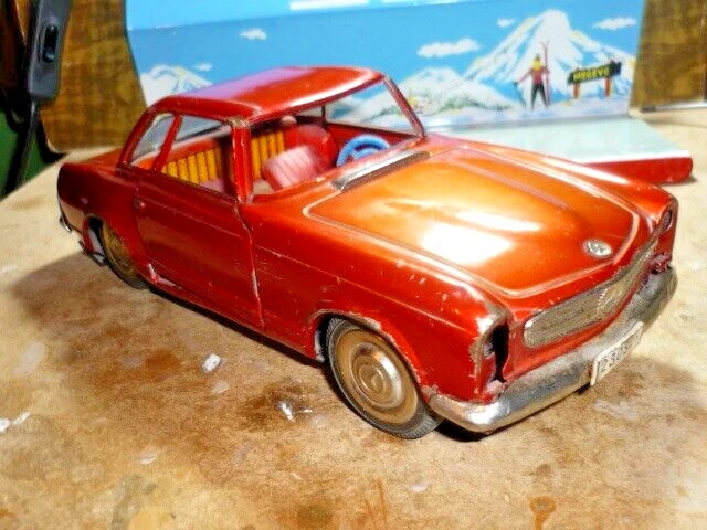 Ancien Gama Camion Tole Cle 1/20 1960 Schuco Bing Joustra