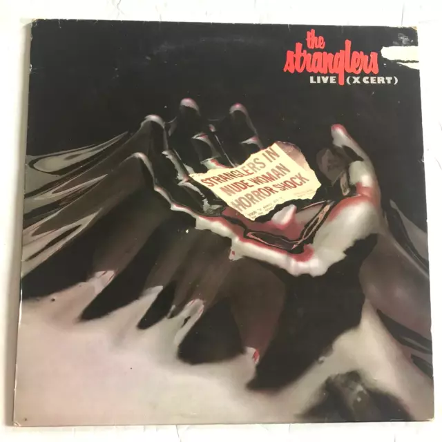 THE STRANGLERS - Live (X Cert)   / 1979 Vinyl LP Album Record