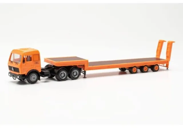 Herpa 317078 Mercedes Benz NG 80 Tiefladesattelzug Deutrans HO 1:87 NEU