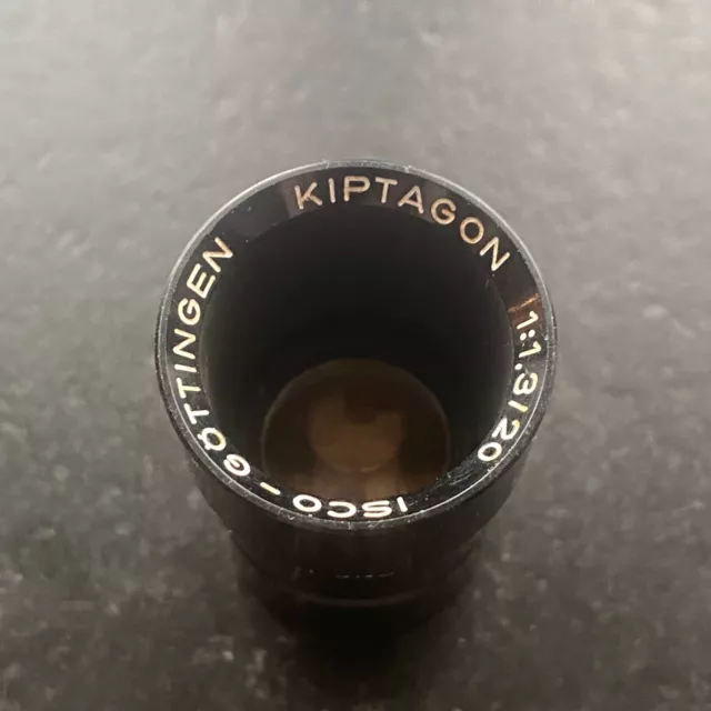 Lentille Lens Objectif ❤️ Cinéma Projecteur ISCO Gottingen Kiptagon 1:1,3/20