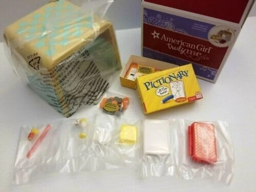 AMERICAN GIRL Game Night Set Truly Me 2018 Retired Brand New 8+