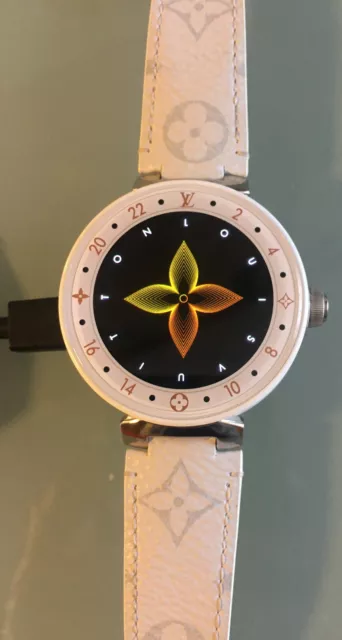 LOUIS VUITTON TAMBOUR Horizon Pure White 42 EUR 1.750 00 PicClick DE