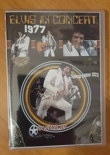 ELVIS PRESLEY - Ultimate  1977.  (concerts) DVDs x4