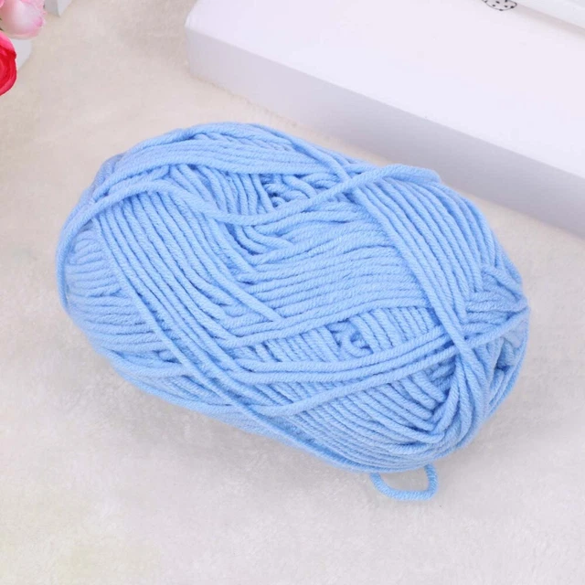 50 g Baumwollgarnkegel Baumwollkugel handgewebtes Häkeln Strickgarn warmes