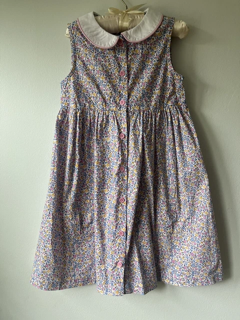 JoJo Maman Bebe girls Ditsy Floral Dress 5-6 years