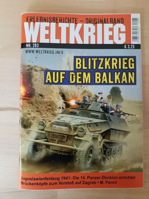 Weltkrieg Erlebnisberichte -Orginalband - Nr. 263