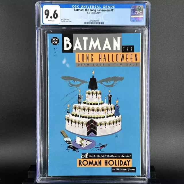 Batman the Long Halloween #11 DC Comic Book CGC 9.6 white pages