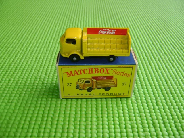 Matchbox Series Lesney 37 Coca Cola Lorry Neuf En Boite D'origine Mib