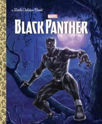 Black Panther Little Golden Book (Marvel: Black Panther) - Hardcover - GOOD