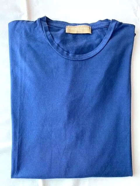Daniele Fiesoli - T-Shirt Blu - Sotto Giacca  - Taglia Xl - Usato Come Nuovo