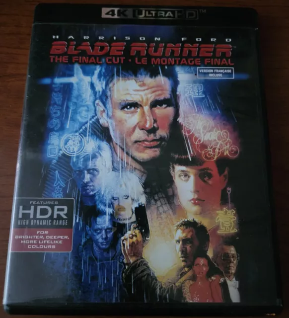 Blade Runner (1982) The Final Cut (Blu-ray + 4K UHD)  Harrison Ford